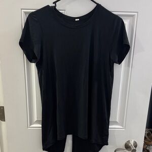 lululemon athletica Black Short Sleeve Tee